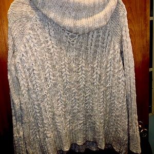 Beige blouse sweater